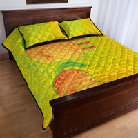 Hawaiian Mango Quilt Bed Set Polynesian Art Pattern and Kakau Tattoo LT03 - Polynesian Pride