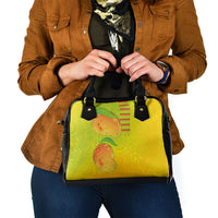 Hawaiian Mango Shoulder Handbag Polynesian Art Pattern and Kakau Tattoo LT03 - Polynesian Pride