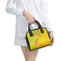 Hawaiian Mango Shoulder Handbag Polynesian Art Pattern and Kakau Tattoo LT03 - Polynesian Pride