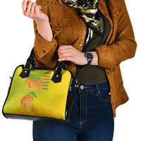 Hawaiian Mango Shoulder Handbag Polynesian Art Pattern and Kakau Tattoo LT03 - Polynesian Pride