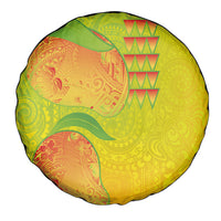 Hawaiian Mango Spare Tire Cover Polynesian Art Pattern and Kakau Tattoo LT03 - Polynesian Pride