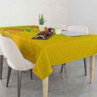 Hawaiian Mango Tablecloth Polynesian Art Pattern and Kakau Tattoo LT03 - Polynesian Pride