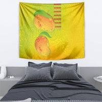 Hawaiian Mango Tapestry Polynesian Art Pattern and Kakau Tattoo LT03 - Polynesian Pride