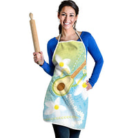 Hawaiian Ukulele Avocado Apron Leis and Polynesian Pattern LT03 - Polynesian Pride