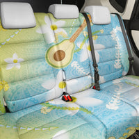 Hawaiian Ukulele Avocado Back Car Seat Cover Leis and Polynesian Pattern LT03 - Polynesian Pride