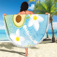 Hawaiian Ukulele Avocado Beach Blanket Leis and Polynesian Pattern LT03 - Polynesian Pride