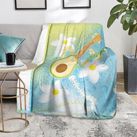 Hawaiian Ukulele Avocado Blanket Leis and Polynesian Pattern LT03 - Polynesian Pride