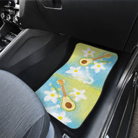 Hawaiian Ukulele Avocado Car Mats Leis and Polynesian Pattern LT03 - Polynesian Pride