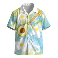 Hawaiian Ukulele Avocado Kid Hawaiian Shirt Leis and Polynesian Pattern LT03 - Polynesian Pride