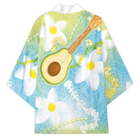Hawaiian Ukulele Avocado Kimono Leis and Polynesian Pattern LT03 - Polynesian Pride