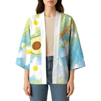 Hawaiian Ukulele Avocado Kimono Leis and Polynesian Pattern LT03 - Polynesian Pride