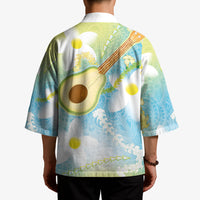 Hawaiian Ukulele Avocado Kimono Leis and Polynesian Pattern LT03 - Polynesian Pride