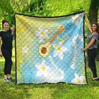 Hawaiian Ukulele Avocado Quilt Leis and Polynesian Pattern LT03 - Polynesian Pride
