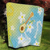 Hawaiian Ukulele Avocado Quilt Leis and Polynesian Pattern LT03 - Polynesian Pride