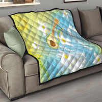Hawaiian Ukulele Avocado Quilt Leis and Polynesian Pattern LT03 - Polynesian Pride