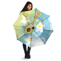 Hawaiian Ukulele Avocado Umbrella Leis and Polynesian Pattern LT03 - Polynesian Pride