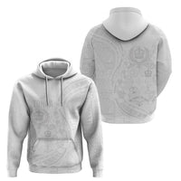Tonga Faka Sepitema Zip Hoodie Ngatu Pattern with Plumeria and Hibiscus LT03 - Polynesian Pride