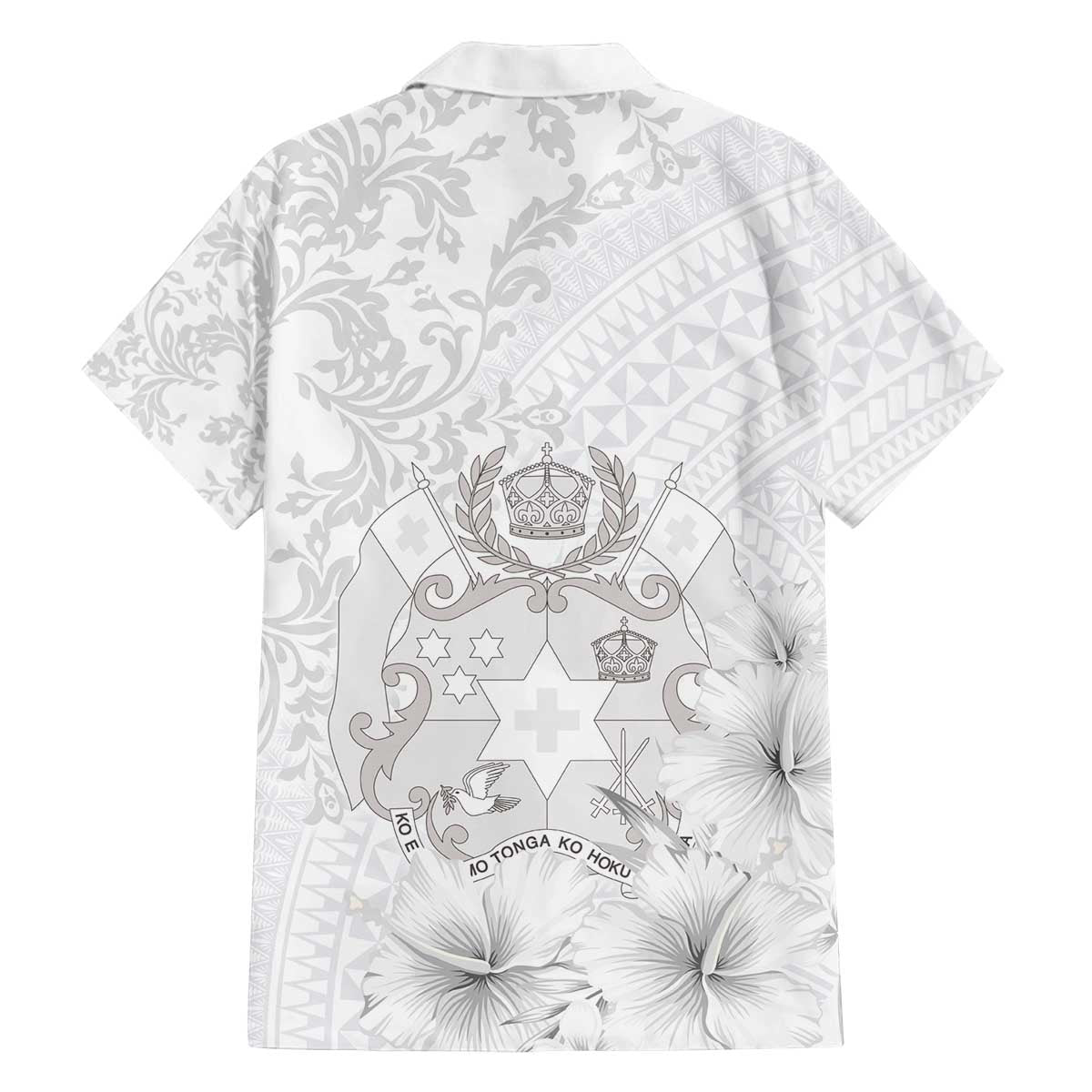 Tonga Faka Sepitema Family Matching Puletasi and Hawaiian Shirt Ngatu and Floral Pattern with Blooming Hibiscus LT03 - Polynesian Pride