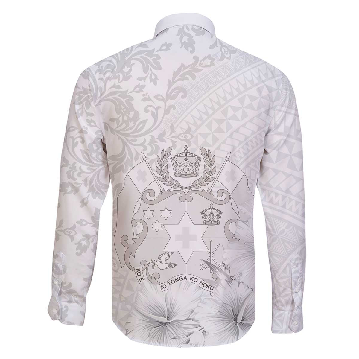 Tonga Faka Sepitema Family Matching Puletasi and Hawaiian Shirt Ngatu and Floral Pattern with Blooming Hibiscus LT03 - Polynesian Pride