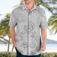 Tonga Faka Sepitema Hawaiian Shirt Ngatu and Floral Pattern with Blooming Hibiscus LT03 - Polynesian Pride