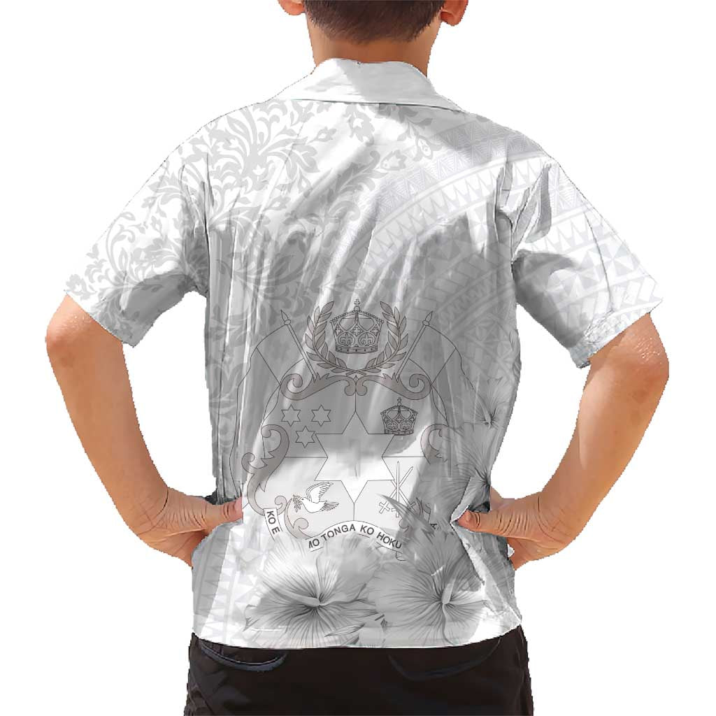 Tonga Faka Sepitema Hawaiian Shirt Ngatu and Floral Pattern with Blooming Hibiscus LT03 - Polynesian Pride