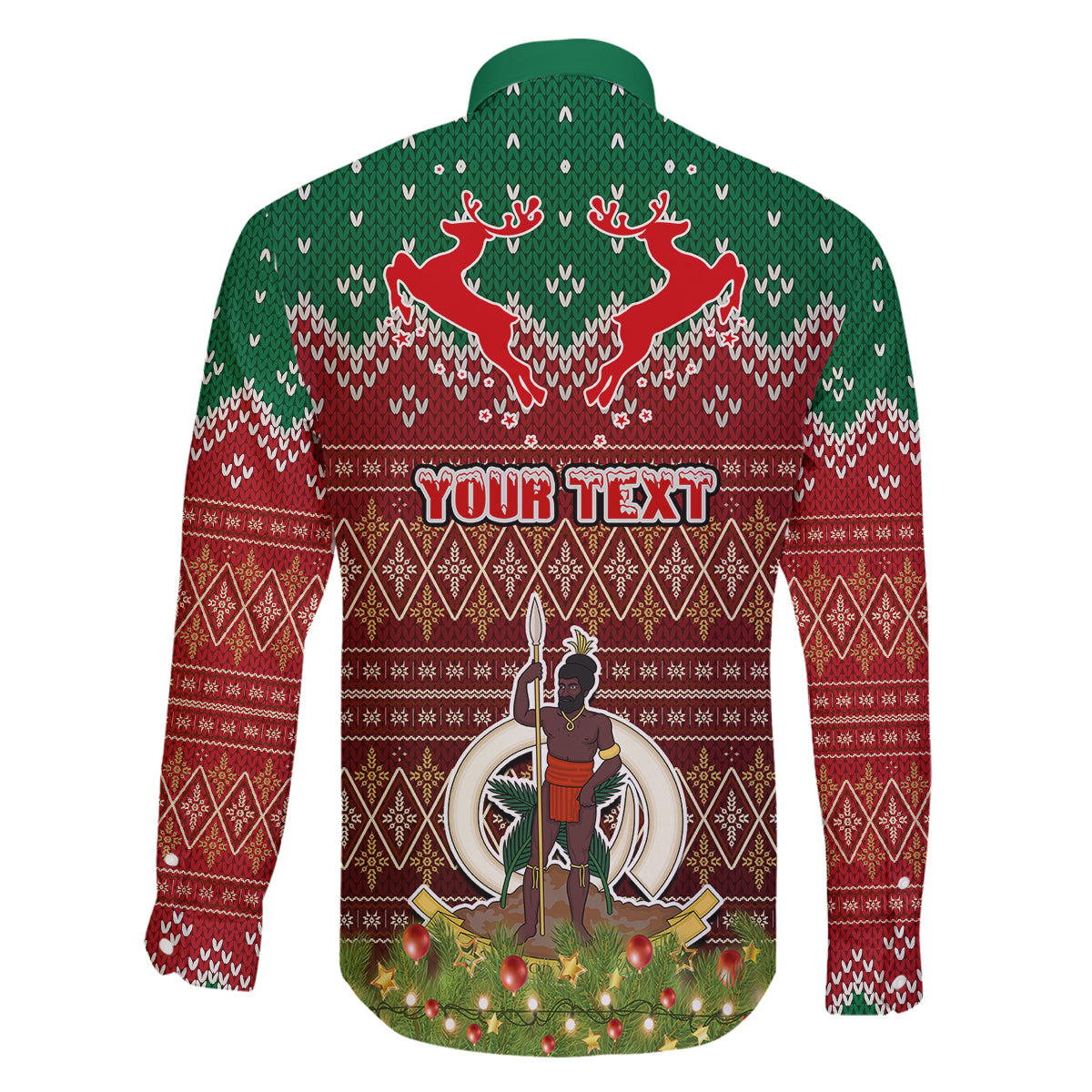 Personalised Vanuatu Christmas Family Matching Off Shoulder Maxi Dress and Hawaiian Shirt Pig Tusk Beautiful Merry Xmas Snowflake LT03 - Polynesian Pride