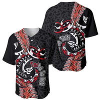 Aotearoa Toitu Te Tiriti Baseball Jersey Maori Taniwha Haka - Honour the Treaty LT03 - Polynesian Pride