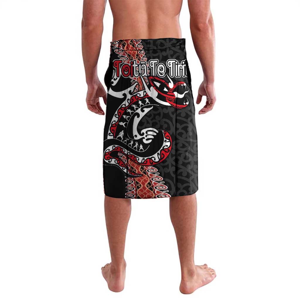 Aotearoa Toitu Te Tiriti Lavalava Maori Taniwha Haka - Honour the Treaty LT03 - Polynesian Pride