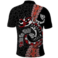 Aotearoa Toitu Te Tiriti Polo Shirt Maori Taniwha Haka - Honour the Treaty LT03 - Polynesian Pride