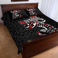 Aotearoa Toitu Te Tiriti Quilt Bed Set Maori Taniwha Haka - Honour the Treaty LT03 - Polynesian Pride