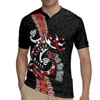 Aotearoa Toitu Te Tiriti Rugby Jersey Maori Taniwha Haka - Honour the Treaty LT03 - Polynesian Pride