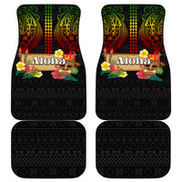 Hawaiian Elements and Polynesian Tattoo Car Mats