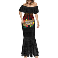 Hawaiian Elements and Polynesian Tattoo Mermaid Dress LT03 - Polynesian Pride