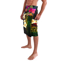 Hawaii Plumeria Lavalava Polynesian Tattoo and Hibiscus