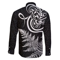 New Zealand Octopus Tattoo and Fern Family Matching Summer Maxi Dress and Hawaiian Shirt Maori Pattern LT03 - Polynesian Pride