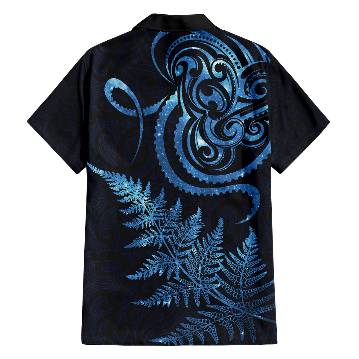 New Zealand Octopus Tattoo and Fern Family Matching Tank Maxi Dress and Hawaiian Shirt Maori Pattern Matariki Style LT03 - Polynesian Pride