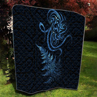 New Zealand Octopus Tattoo and Fern Quilt Maori Pattern Matariki Style