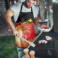 Papua New Guinea Independence Day Apron Happy Anniversary 50th Bird-of-paradise Melanesian Tattoos LT03 - Polynesian Pride