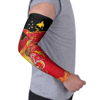 Papua New Guinea Independence Day Arm Sleeves Happy Anniversary 50th Bird-of-paradise Melanesian Tattoos LT03 - Polynesian Pride