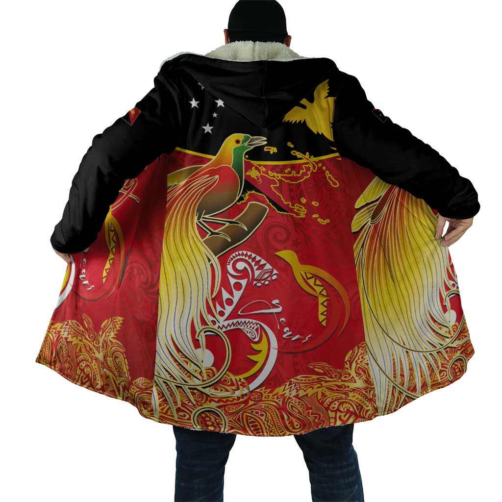 Papua New Guinea Independence Day Cloak Happy Anniversary 50th Bird-of-paradise Melanesian Tattoos LT03 - Polynesian Pride