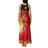 Papua New Guinea Independence Day Family Matching Tank Maxi Dress and Hawaiian Shirt Happy Anniversary 50th Bird-of-paradise Melanesian Tattoos LT03 - Polynesian Pride