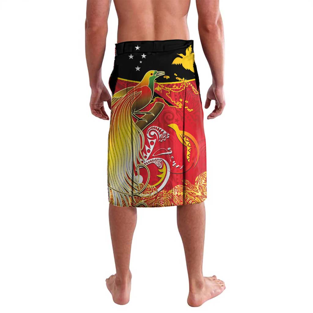 Papua New Guinea Independence Day Lavalava Happy Anniversary 50th Bird-of-paradise Melanesian Tattoos LT03 - Polynesian Pride