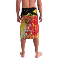 Papua New Guinea Independence Day Lavalava Happy Anniversary 50th Bird-of-paradise Melanesian Tattoos LT03 - Polynesian Pride