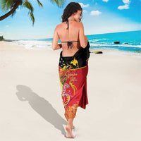 Papua New Guinea Independence Day Sarong Happy Anniversary 50th Bird-of-paradise Melanesian Tattoos LT03 - Polynesian Pride