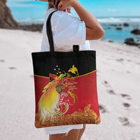Papua New Guinea Independence Day Tote Bag Happy Anniversary 50th Bird-of-paradise Melanesian Tattoos LT03 - Polynesian Pride