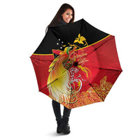 Papua New Guinea Independence Day Umbrella Happy Anniversary 50th Bird-of-paradise Melanesian Tattoos LT03 - Polynesian Pride