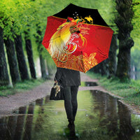 Papua New Guinea Independence Day Umbrella Happy Anniversary 50th Bird-of-paradise Melanesian Tattoos LT03 - Polynesian Pride