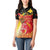 Papua New Guinea Independence Day Women Polo Shirt Happy Anniversary 50th Bird-of-paradise Melanesian Tattoos - Polynesian Pride