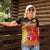 Papua New Guinea Independence Day Women Polo Shirt Happy Anniversary 50th Bird-of-paradise Melanesian Tattoos - Polynesian Pride