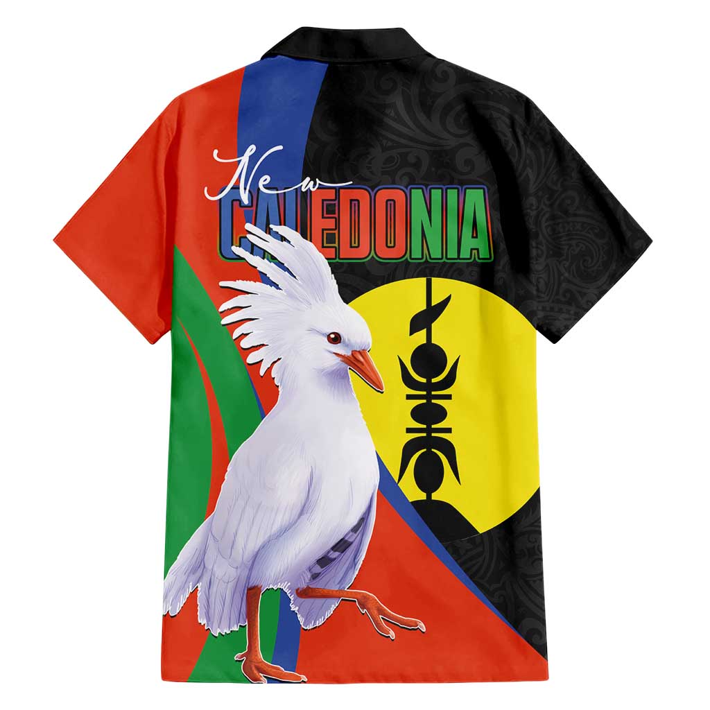 New Caledonia Hawaiian Shirt Kagu Bird and The Seal with Melanesian Culture LT03 - Polynesian Pride